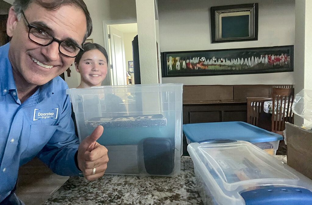 Preserving a Grandfather’s Legacy: Doorstep Digital Helps Highland Park Family Digitize Photo Albums & Slides for Dallas Memorial Service